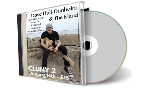 Front cover artwork of Dave Hull Denholm 2024-08-14 CD Newcastle Upon Tyne Audience