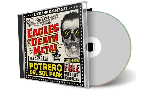 Front cover artwork of Eagles Of Death Metal 2024-09-07 CD San Francisco Audience