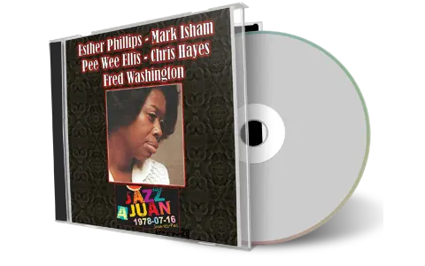 Front cover artwork of Esther Phillips 1978-07-16 CD Juan-Les-Pins Soundboard