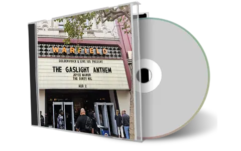 Front cover artwork of Gaslight Anthem 2024-08-02 CD San Francisco Audience