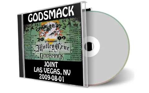 Front cover artwork of Godsmack 2009-08-01 CD Las Vegas Audience