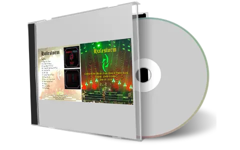 Front cover artwork of Halestorm 2024-07-09 CD Raleigh Audience