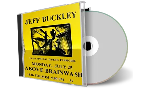 Front cover artwork of Jeff Buckley 1994-07-25 CD San Francisco Audience