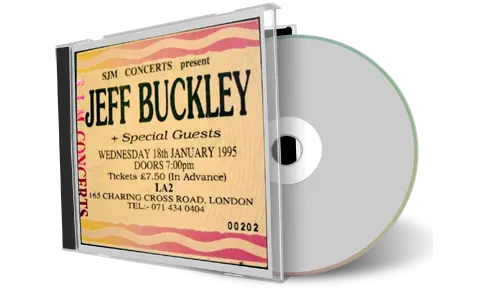 Front cover artwork of Jeff Buckley 1995-01-18 CD London Audience