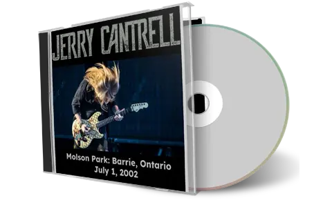 Front cover artwork of Jerry Cantrell 2002-07-01 CD Barrie Audience