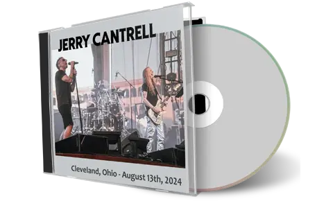 Front cover artwork of Jerry Cantrell 2024-08-13 CD Cleveland Audience