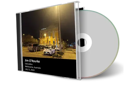 Front cover artwork of Jim Orourke 2024-07-11 CD Melbourne Audience