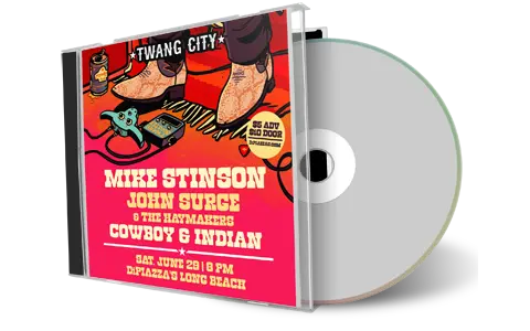 Front cover artwork of John Surge And The Heymakers Dipiazzas 2024-06-29 CD Long Beach Audience
