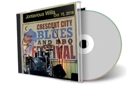 Front cover artwork of Jontavious Willis 2016-10-15 CD New Orleans Soundboard