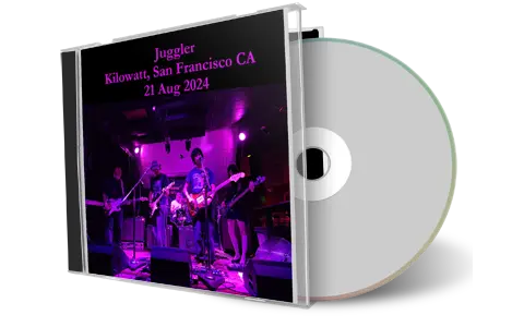 Front cover artwork of Juggler 2024-08-21 CD San Francisco Audience
