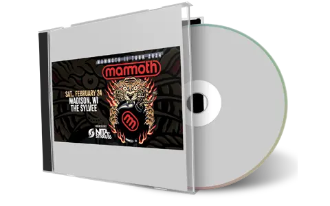 Front cover artwork of Mammoth Wvh 2024-02-24 CD Madison Audience