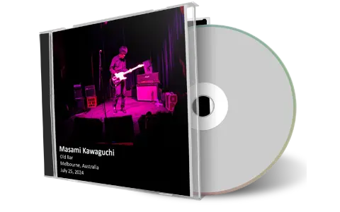 Front cover artwork of Masami Kawaguchi 2024-07-25 CD Melbourne Audience