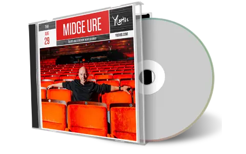 Front cover artwork of Midge Ure 2024-08-29 CD Oakland Audience