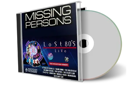 Front cover artwork of Missing Persons 2024-08-31 CD Saratoga Audience