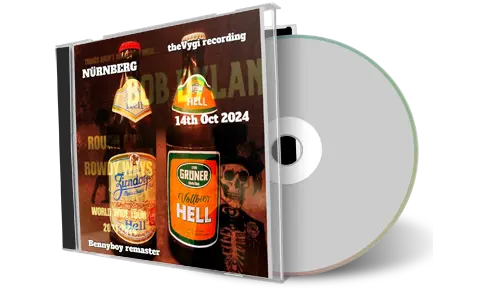 Front cover artwork of Bob Dylan 2024-10-14 CD Nurnberg Audience