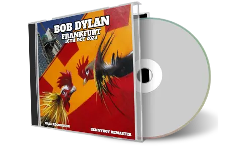 Front cover artwork of Bob Dylan 2024-10-16 CD Frankfurt Audience