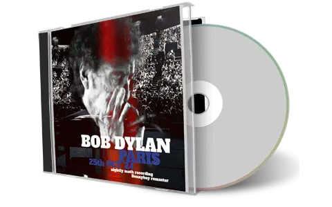 Front cover artwork of Bob Dylan 2024-10-25 CD Paris Audience