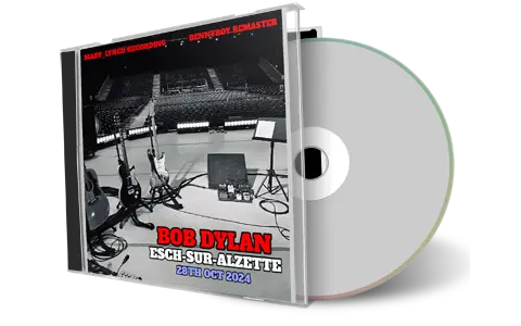 Front cover artwork of Bob Dylan 2024-10-28 CD Esch-Sur-Alzette Audience