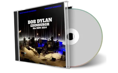 Front cover artwork of Bob Dylan 2024-11-05 CD Edinburgh Audience
