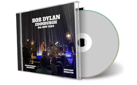 Front cover artwork of Bob Dylan 2024-11-06 CD Edinburgh Audience
