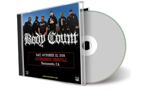 Front cover artwork of Body Count 2024-10-12 CD Sacramento Audience