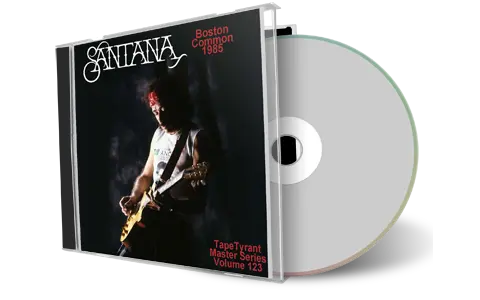 Front cover artwork of Carlos Santana 1985-06-28 CD Boston Audience