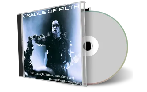 Front cover artwork of Cradle Of Filth 2024-11-05 CD Belfast Audience