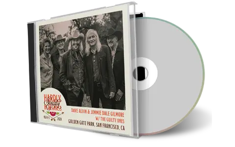 Front cover artwork of Dave Alvin 2024-10-05 CD San Francisco Audience