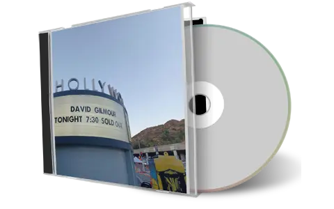 Front cover artwork of David Gilmour 2024-10-29 CD Hollywood Audience