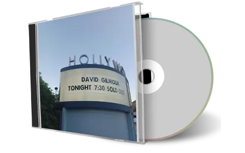 Front cover artwork of David Gilmour 2024-10-31 CD Hollywood Audience