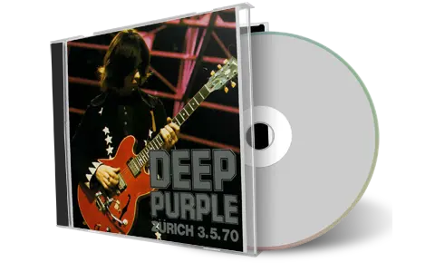Front cover artwork of Deep Purple 1970-03-05 CD Zurich Audience