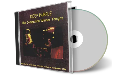 Front cover artwork of Deep Purple 1993-11-03 CD Rotterdam Audience