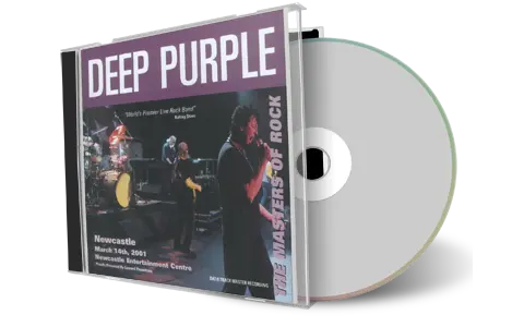 Front cover artwork of Deep Purple 2001-04-14 CD Newcastle Soundboard