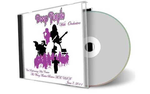 Front cover artwork of Deep Purple 2011-06-07 CD Boston Audience