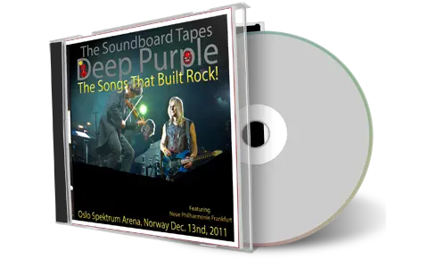 Front cover artwork of Deep Purple 2011-12-13 CD Frankfurt Soundboard
