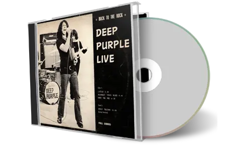 Front cover artwork of Deep Purple Compilation CD Back To The Rock Audience