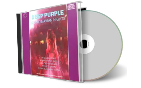 Front cover artwork of Deep Purple Compilation CD Scandinavian Nights 1970 Audience