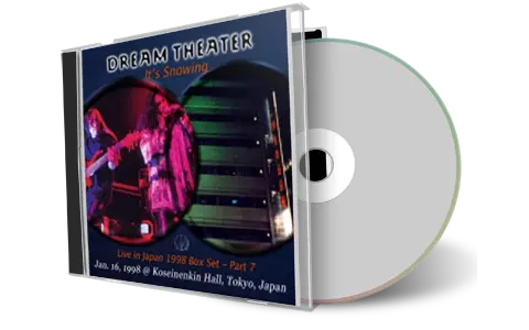 Front cover artwork of Dream Theater 1998-01-16 CD Tokyo Audience