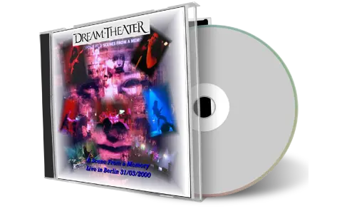 Front cover artwork of Dream Theater 2000-03-31 CD Berlin Audience