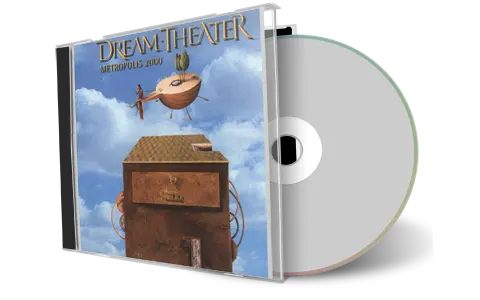 Front cover artwork of Dream Theater 2000-10-14 CD Den Bosch Audience