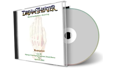 Front cover artwork of Dream Theater 2002-04-21 CD Seoul Audience