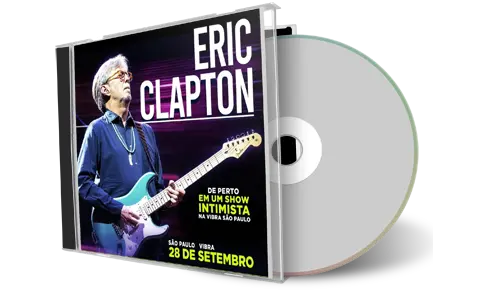 Front cover artwork of Eric Clapton 2024-09-28 CD Sao Paulo Audience