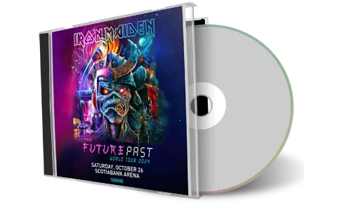 Front cover artwork of Iron Maiden 2024-10-26 CD Toronto Audience