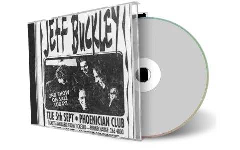 Front cover artwork of Jeff Buckley 1995-09-06 CD Sydney Soundboard