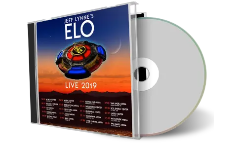 Front cover artwork of Jeff Lynnes Elo 2019-06-22 CD Sacramento Audience