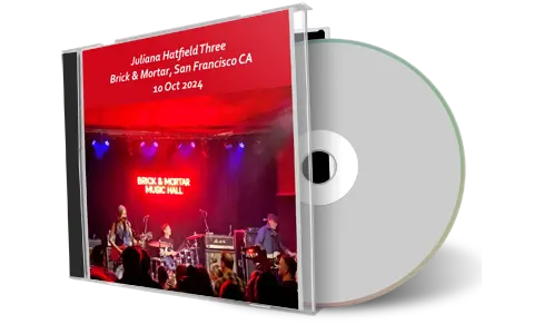 Front cover artwork of Juliana Hatfield 2024-10-10 CD San Francisco Audience