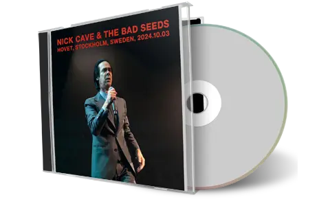 Front cover artwork of Nick Cave 2024-10-03 CD Stockholm Audience