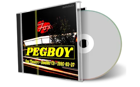 Front cover artwork of Pegboy 1995-03-27 CD Boulder Audience