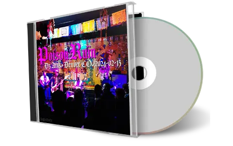 Front cover artwork of Poison Ruin 2024-02-13 CD Denver Audience