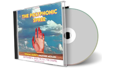 Front cover artwork of Polyphonic Spree 2024-09-04 CD San Francisco Audience